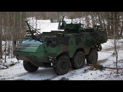 Patria 6x6 as the vehicle platform of CAVS programme