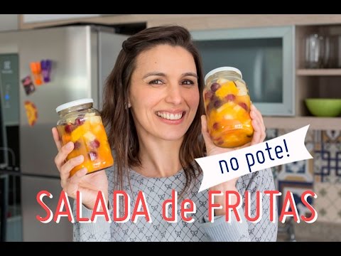 FRUIT SALAD IN A JAR: fruit for the whole week (how to make and store)