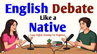 Debate in English Like a Native | Simple Strategies Every Student Needs | The Daily English Podcast