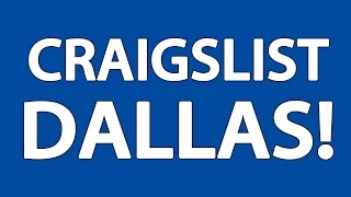 Craigslist Dallas