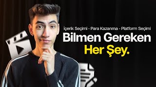 İçerik Üretmeye Başlamadan Önce Bu Videoyu İzlemelisin (İçerik Üretme Rehberi)