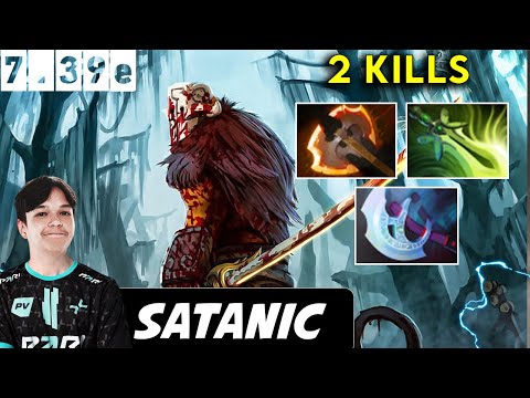 Satanic Juggernaut Safelane Ultra Carry 2 Kills - Dota 2 Pro player Full Gameplay