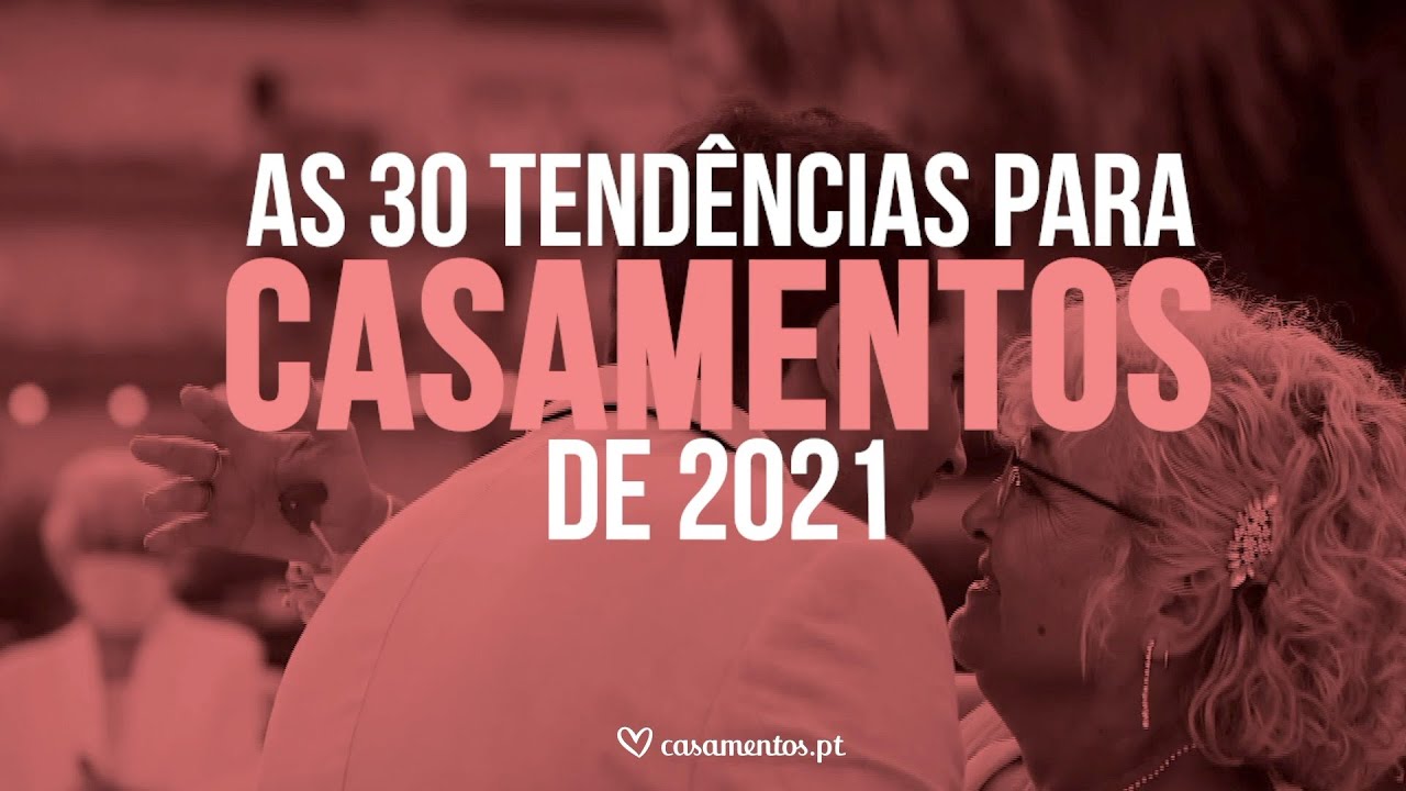 Tendências para casamentos de 2021