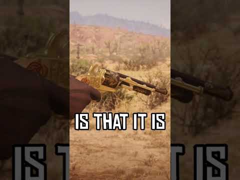 Rdr2 The Location of the Most Unique Weapon That Few People Know #unique #lemat #revolver #shorts