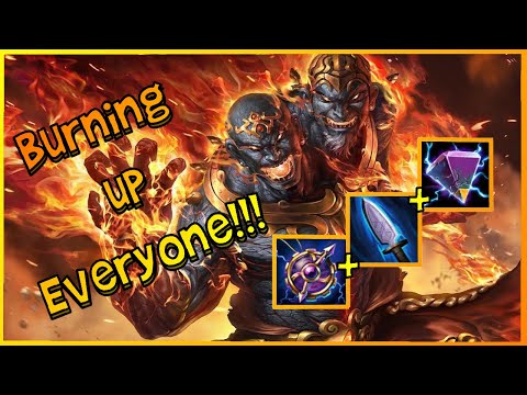 INSANE SETTING THEM AFLAME!!! | Smite Agni S9 Ranked MID Gameplay