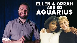 Oprah Winfrey and Ellen Degeneres are textbook Aquarius | Popstrology | Yahoo! Lifestyle