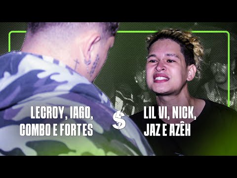 LIL VI, NICK, JAZ e AZÊH x LECROY, FORTES, COMBO e IAGO | 1ª FASE | BATALHA DO S #57
