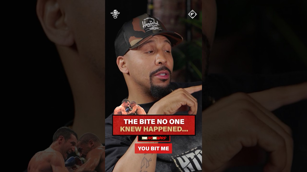 "It wasn't a bite, it was a nibble" 💀 #AndreWard #CarlFroch
