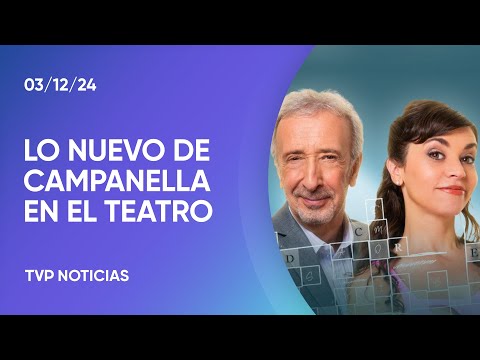 Campanella se vuelve a animar al teatro con \