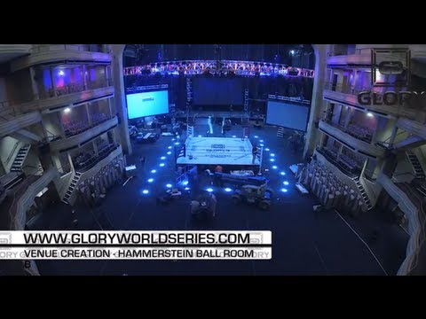 GLORY 9 NYC - Time-lapse Arena Construction