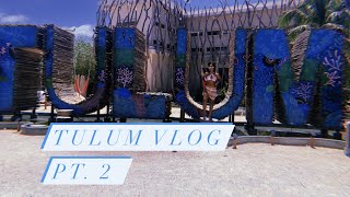 Tulum Vlog Pt. 2 Yacht Day/Restaurant/ Black in Tulum Event