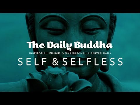 The Daily Buddha - Self & Selfless