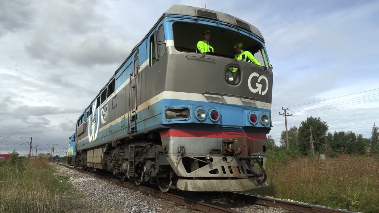 Тепловозы ТЭП70-0236+ТГМ23В-1425 / TEP70-0236+TGM23V-1425