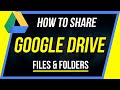 How to Share Google Drive Files or Folders with a Link