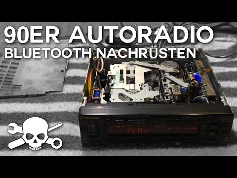 Retrofitting a cassette car radio with Bluetooth? - Here's how!