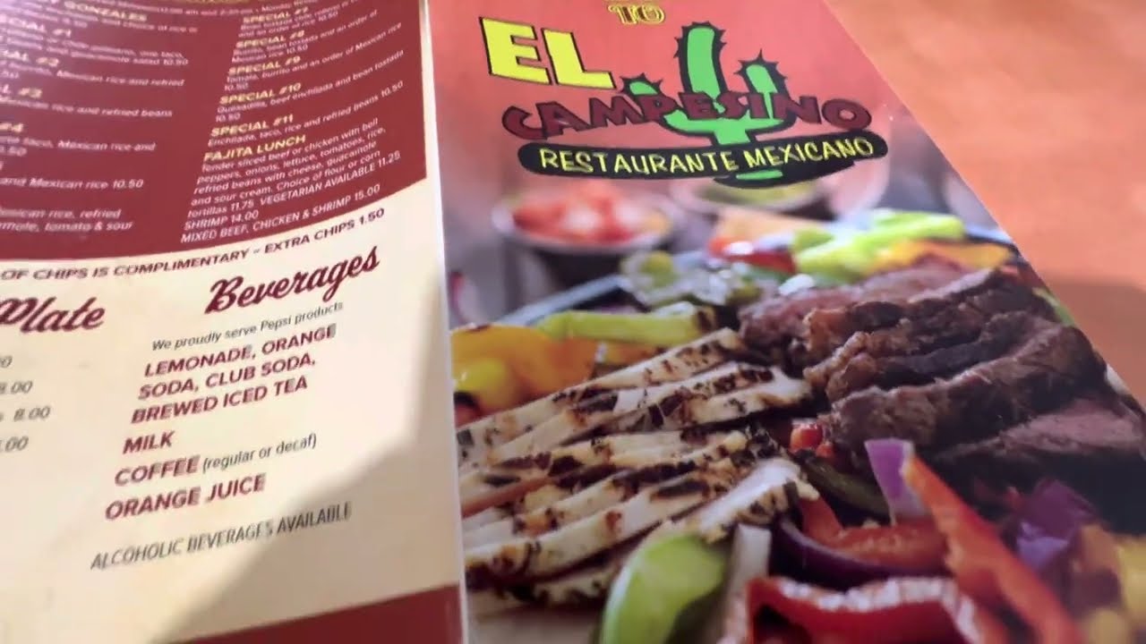 El Campesino Mexican restaurant menu ! Where to Eat in Pittsburgh