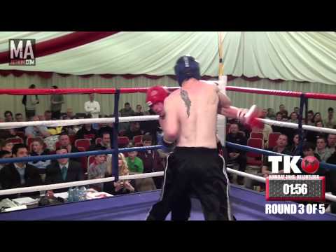 KOMBAT ZONE : RELENTLESS - Ed Kelly vs Gareth Evans