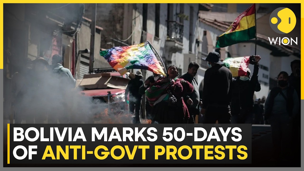 Bolivia Marks 50 Days of Protests as Economic Crisis Deepens | WION