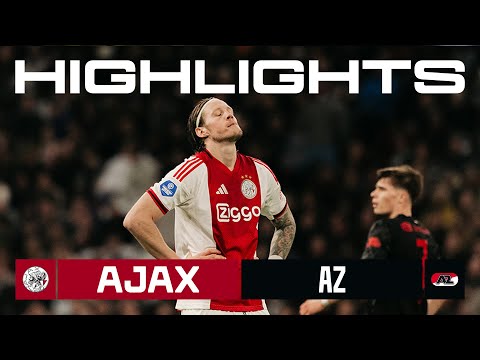 Highlights Ajax vs. AZ | Friends Lottery Eredivisie