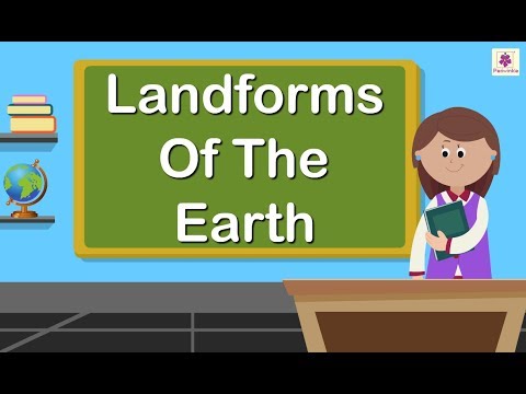 Landforms of the Earth | Marvel Semester Series Social Studies Grade 3 | Periwinkle