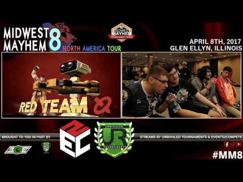 Midwest Mayhem 8 Doubles  LOSERS SEMIS - DarkShad + 8BitMan vs JK + Lapis Lazuli