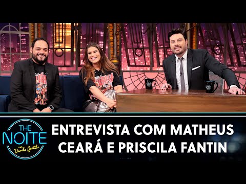 Entrevista com Matheus Ceará e Priscila Fantin, do filme "Partiu América" | The Noite (23/05/24)