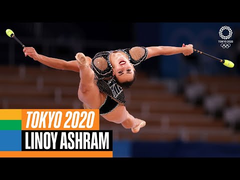 🇮🇱 Linoy Ashram's AMAZING Clubs Routine to “Crazy in Love” & “Run The World" 🎵