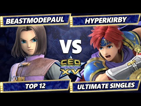 CEO 2025 - BeastModePaul (Hero) Vs. Hyperkirby (Roy) Smash Ultimate - SSBU