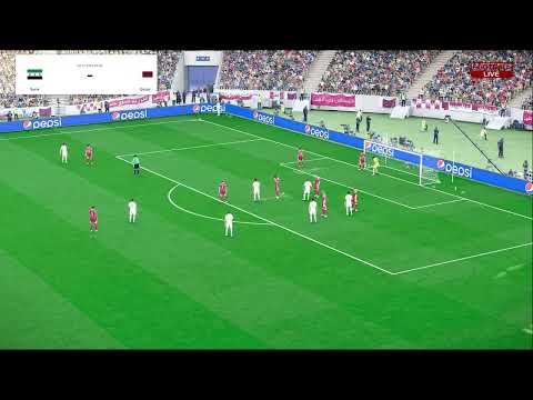 بث مباشر مباراة قطر و سوريا | كأس العرب | محاكاة المباراة | LIVE pes