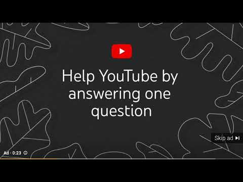 Help YouTube Advertisers By Answering One Question Music (Silent Partner - Blue Skies)