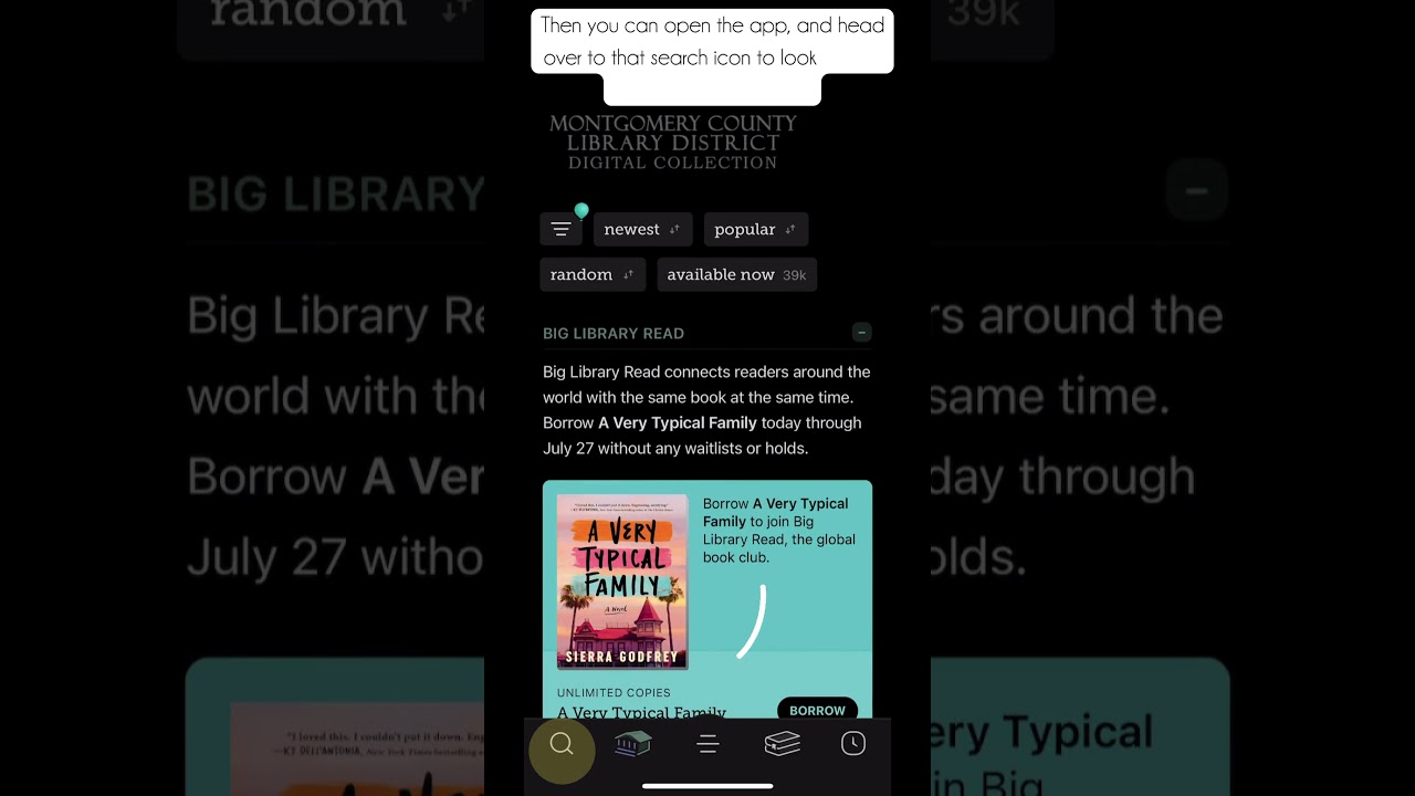 How to use the #Libby app  #books #library #booktube