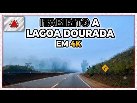 Itabirito a Lagoa Dourada em 4K