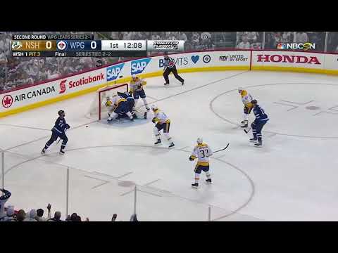 Rinne räddar med klubban