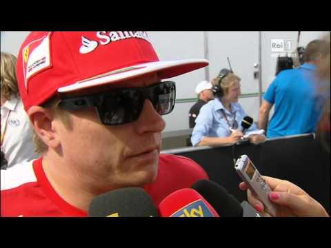 GP Canada, Kimi's interview after race - 08/06/2014