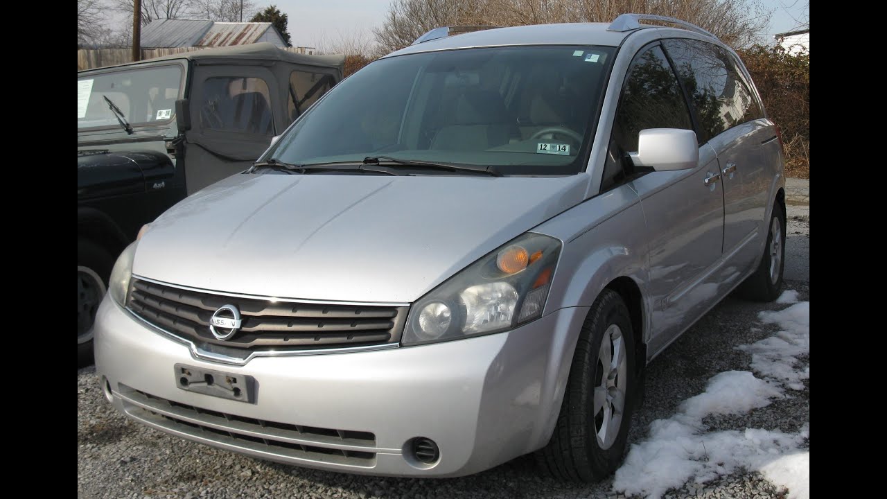 2007 Nissan Quest 3.5S Start Up and Tour
