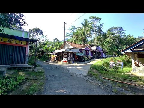 Beautiful, cool and beautiful village, Domasan Medono Kaliwiro Wonosobo, Central Java, Indonesia