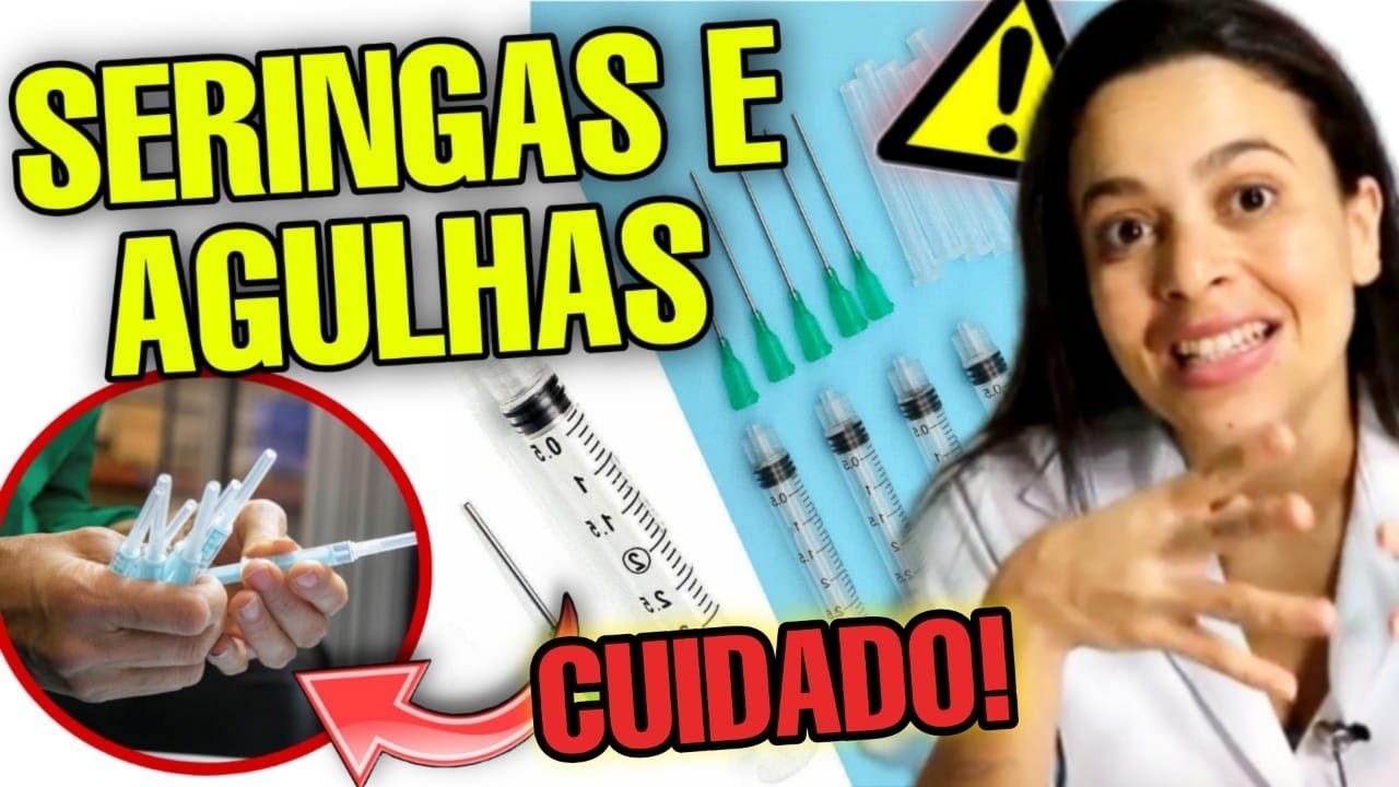 CONHEÇA OS TIPOS DE SERINGAS E AGULHAS MAIS USADOS NA ENFERMAGEM PARA QUE SERVE E COMO USAR