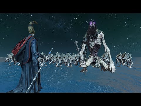 Demi-Human Queen Army Vs Bosses - Elden Ring