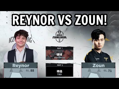 Reynor vs Zoun (ZvP) - World Team League Summer 2022 [StarCraft 2]