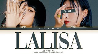 Karaoke LISA  LALISA  (Color Coded Eng/Han/Rom/가