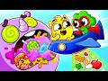 Healthy Vs Junk Food Adventure Kids Songs Nursery Rhymes Baby Zoo