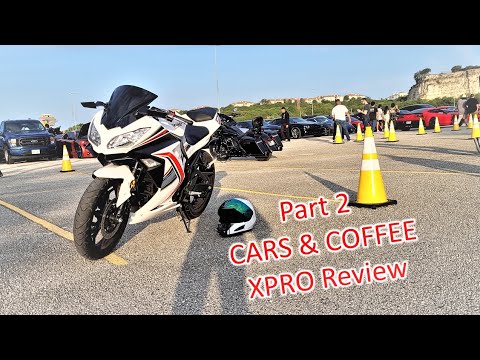 XPRO 250cc Street Bike Review - Part 2 at Cars & Coffee San Antonio TEXAS