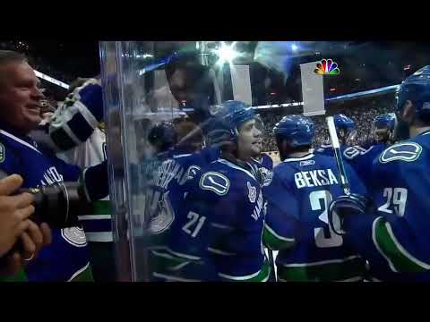 Alex Burrows OVERTIME Goal - Game 2, 2011 Stanley Cup Final Bruins vs. Canucks