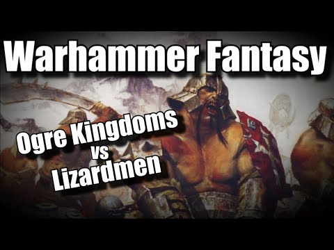 Tooth and Bellies - Ogre Kingdoms vs Lizardmen Warhammer Fantasy Battle Report Ep 12