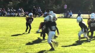 preview picture of video 'YOUTH FOOTBALL -  NC Pirates win against Washington Panthers 10/2010'