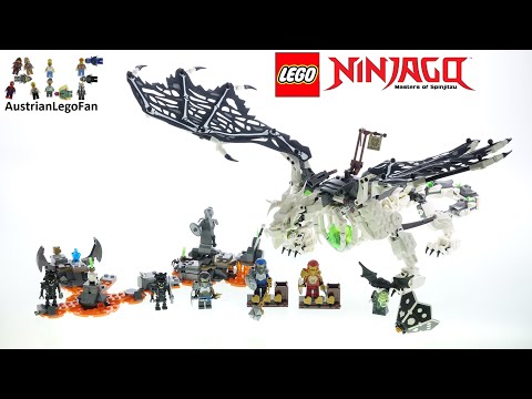 Конструктор LEGO NINJAGO 71721 «Дракон чародея-скелета» 1016 деталей