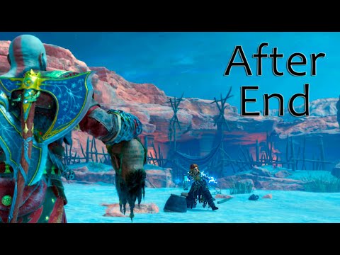 Thrud Gets Thor's Hammer | God Of War Ragnarok Ending