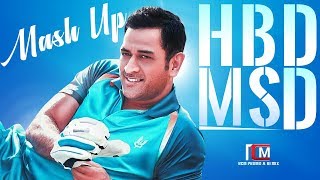 Happy Birthday Dhoni  Birthday Special Mashup 2k19