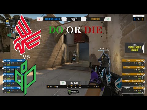 CRAZY BO3: BAD NEWS EAGLES vs SPROUT -  ESL CL - HIGHLIGHTS