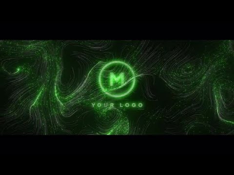 Curl Particles Logo Premiere Pro Templates